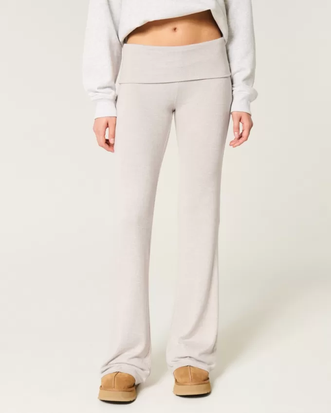 Cozy Knit Foldover Waist Sleep Pants,Cozy Knit Foldover Waist Sleep Pants Cozy Knit Foldover Waist Sleep Pants,Cozy Knit Foldover Waist Sleep Pants
