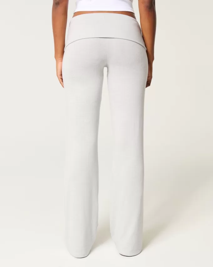 Cozy Knit Foldover Waist Sleep Pants,Cozy Knit Foldover Waist Sleep Pants Cozy Knit Foldover Waist Sleep Pants,Cozy Knit Foldover Waist Sleep Pants