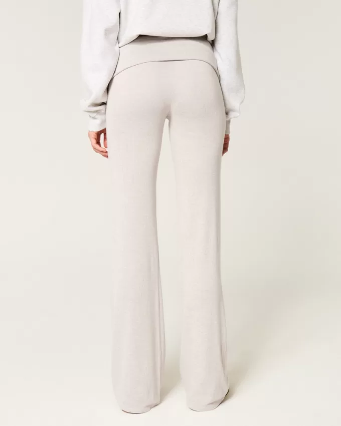 Cozy Knit Foldover Waist Sleep Pants,Cozy Knit Foldover Waist Sleep Pants Cozy Knit Foldover Waist Sleep Pants,Cozy Knit Foldover Waist Sleep Pants