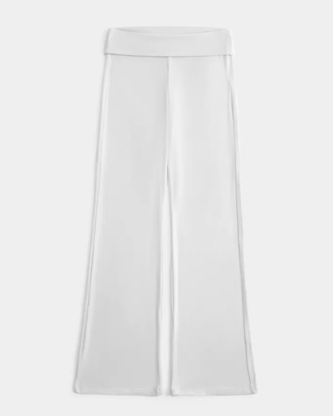 Cozy Knit Foldover Waist Sleep Pants,Cozy Knit Foldover Waist Sleep Pants Cozy Knit Foldover Waist Sleep Pants,Cozy Knit Foldover Waist Sleep Pants