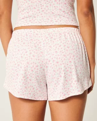 Cozy Pointelle Bow Shortie,Cozy Pointelle Bow Shortie Cozy Pointelle Bow Shortie,Cozy Pointelle Bow Shortie