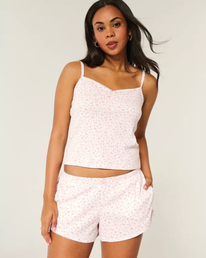 Cozy Pointelle Bow Shortie,Cozy Pointelle Bow Shortie Cozy Pointelle Bow Shortie,Cozy Pointelle Bow Shortie