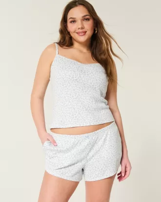 Cozy Pointelle Bow Shortie,Cozy Pointelle Bow Shortie Cozy Pointelle Bow Shortie,Cozy Pointelle Bow Shortie