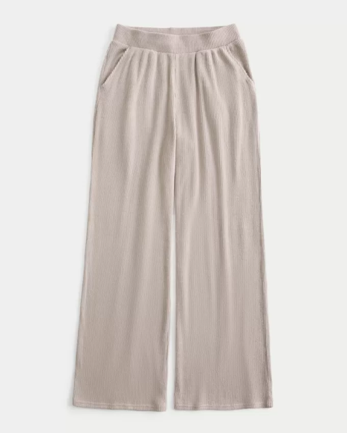 Cozy Ribbed Baggy Pants,Cozy Ribbed Baggy Pants Cozy Ribbed Baggy Pants,Cozy Ribbed Baggy Pants