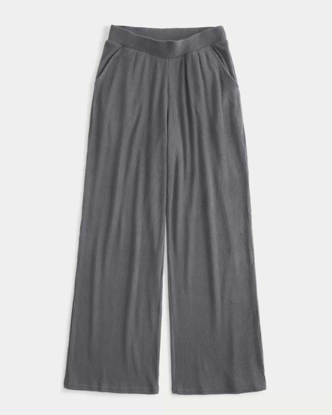 Cozy Ribbed Baggy Pants,Cozy Ribbed Baggy Pants Cozy Ribbed Baggy Pants,Cozy Ribbed Baggy Pants