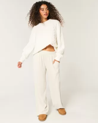 Cozy Ribbed Baggy Pants,Cozy Ribbed Baggy Pants Cozy Ribbed Baggy Pants,Cozy Ribbed Baggy Pants