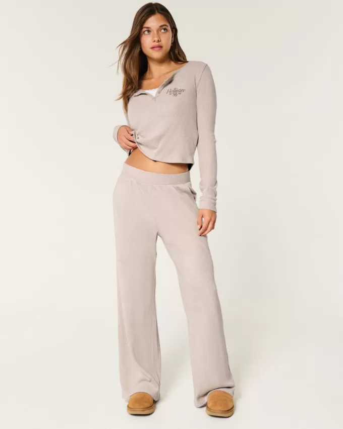 Cozy Ribbed Baggy Pants,Cozy Ribbed Baggy Pants Cozy Ribbed Baggy Pants,Cozy Ribbed Baggy Pants