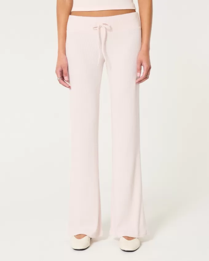 Cozy Ribbed Flare Pants,Cozy Ribbed Flare Pants Cozy Ribbed Flare Pants,Cozy Ribbed Flare Pants