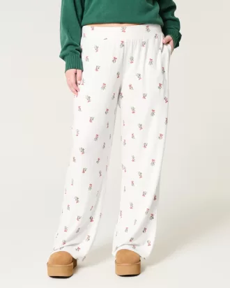 Cozy Wide-Leg Pajama Pants,Cozy Wide-Leg Pajama Pants Cozy Wide-Leg Pajama Pants,Cozy Wide-Leg Pajama Pants