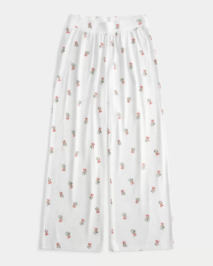 Cozy Wide-Leg Pajama Pants,Cozy Wide-Leg Pajama Pants Cozy Wide-Leg Pajama Pants,Cozy Wide-Leg Pajama Pants