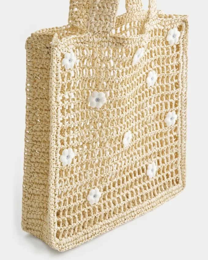 Crochet-Style Beach Bag,Crochet-Style Beach Bag Crochet-Style Beach Bag,Crochet-Style Beach Bag