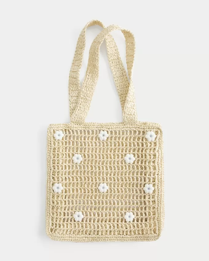 Crochet-Style Beach Bag,Crochet-Style Beach Bag Crochet-Style Beach Bag,Crochet-Style Beach Bag