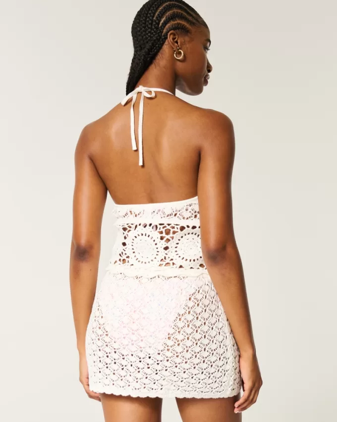 Crochet-Style Cover Up Top,Crochet-Style Cover Up Top Crochet-Style Cover Up Top,Crochet-Style Cover Up Top
