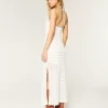 Crochet-Style Halter Midi Dress,Crochet-Style Halter Midi Dress Crochet-Style Halter Midi Dress,Crochet-Style Halter Midi Dress