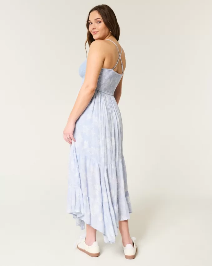 Crochet-Style Mix V-Neck Maxi Dress,Crochet-Style Mix V-Neck Maxi Dress Crochet-Style Mix V-Neck Maxi Dress,Crochet-Style Mix V-Neck Maxi Dress