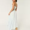 Crochet-Style Mix V-Neck Maxi Dress,Crochet-Style Mix V-Neck Maxi Dress Crochet-Style Mix V-Neck Maxi Dress,Crochet-Style Mix V-Neck Maxi Dress