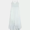 Crochet-Style Mix V-Neck Maxi Dress,Crochet-Style Mix V-Neck Maxi Dress Crochet-Style Mix V-Neck Maxi Dress,Crochet-Style Mix V-Neck Maxi Dress