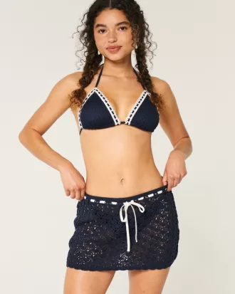 Crochet-Style Pull-On Cover Up Skirt,Crochet-Style Pull-On Cover Up Skirt Crochet-Style Pull-On Cover Up Skirt,Crochet-Style Pull-On Cover Up Skirt