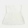 Crochet-Style Sweater Tube Top,Crochet-Style Sweater Tube Top Crochet-Style Sweater Tube Top,Crochet-Style Sweater Tube Top