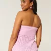 Crochet-Style Sweater Tube Top,Crochet-Style Sweater Tube Top Crochet-Style Sweater Tube Top,Crochet-Style Sweater Tube Top