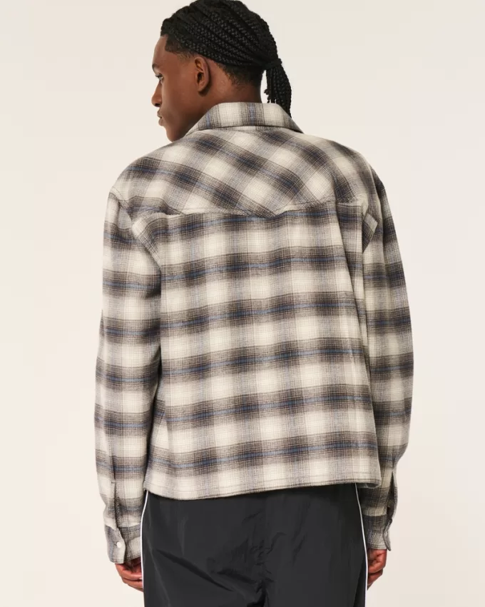 Crop Flannel Shirt,Crop Flannel Shirt Crop Flannel Shirt,Crop Flannel Shirt