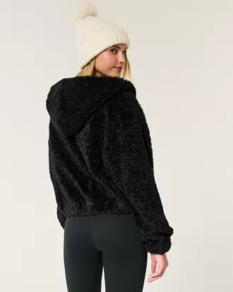 Curly Faux Fur Zip-Up Jacket,Curly Faux Fur Zip-Up Jacket Curly Faux Fur Zip-Up Jacket,Curly Faux Fur Zip-Up Jacket