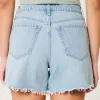 Curvy High-Rise Light Wash Relaxed Denim Shorts 5″,Curvy High-Rise Light Wash Relaxed Denim Shorts 5″ Curvy High-Rise Light Wash Relaxed Denim Shorts 5″,Curvy High-Rise Light Wash Relaxed Denim Shorts 5″
