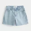 Curvy High-Rise Light Wash Relaxed Denim Shorts 5″,Curvy High-Rise Light Wash Relaxed Denim Shorts 5″ Curvy High-Rise Light Wash Relaxed Denim Shorts 5″,Curvy High-Rise Light Wash Relaxed Denim Shorts 5″