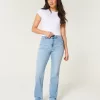 Curvy High-Rise Light Wash Straight Jeans,Curvy High-Rise Light Wash Straight Jeans Curvy High-Rise Light Wash Straight Jeans,Curvy High-Rise Light Wash Straight Jeans