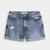 Curvy High-Rise Ripped Dark Wash Denim Shorts 3″,Curvy High-Rise Ripped Dark Wash Denim Shorts 3″ Curvy High-Rise Ripped Dark Wash Denim Shorts 3″,Curvy High-Rise Ripped Dark Wash Denim Shorts 3″