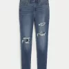 Curvy High-Rise Ripped Dark Wash Super Skinny Jeans,Curvy High-Rise Ripped Dark Wash Super Skinny Jeans Curvy High-Rise Ripped Dark Wash Super Skinny Jeans,Curvy High-Rise Ripped Dark Wash Super Skinny Jeans