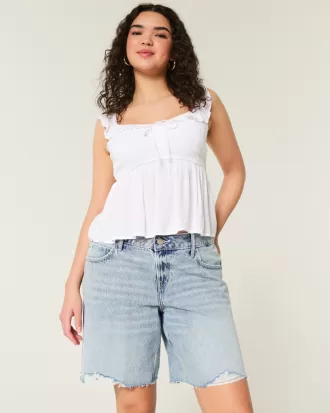 Curvy Low-Rise Light Wash Distressed Baggy Jort,Curvy Low-Rise Light Wash Distressed Baggy Jort Curvy Low-Rise Light Wash Distressed Baggy Jort,Curvy Low-Rise Light Wash Distressed Baggy Jort