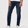 Dark Wash Athletic Skinny Jeans,Dark Wash Athletic Skinny Jeans
