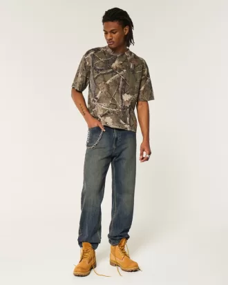 Dark Wash Baggy Jeans,Dark Wash Baggy Jeans