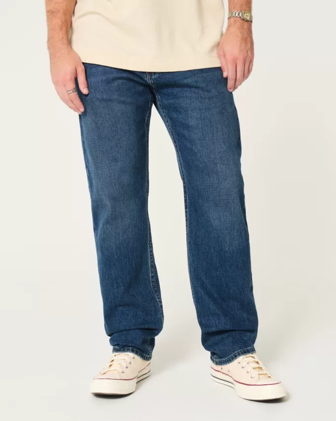 Dark Wash Loose Jeans,Dark Wash Loose Jeans Dark Wash Loose Jeans,Dark Wash Loose Jeans