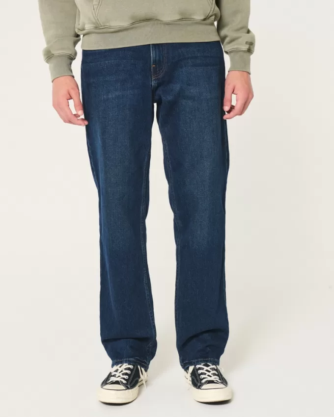 Dark Wash Loose Jeans,Dark Wash Loose Jeans Dark Wash Loose Jeans,Dark Wash Loose Jeans