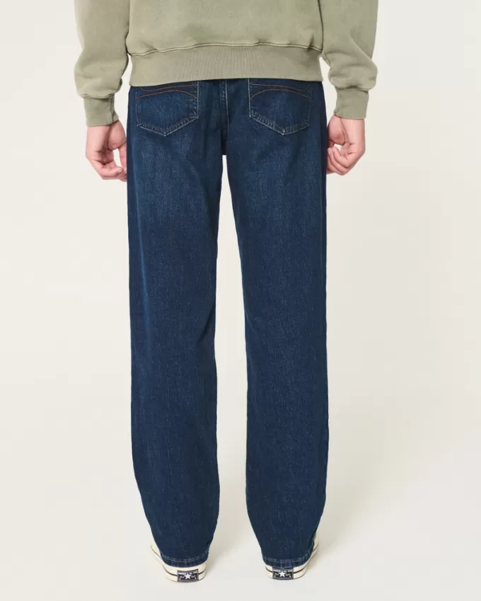 Dark Wash Loose Jeans,Dark Wash Loose Jeans Dark Wash Loose Jeans,Dark Wash Loose Jeans