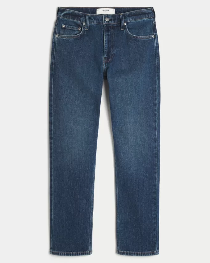 Dark Wash Slim Straight Jeans,Dark Wash Slim Straight Jeans Dark Wash Slim Straight Jeans,Dark Wash Slim Straight Jeans