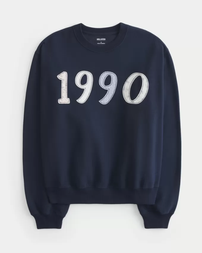 Easy 1990 Graphic Crew Sweatshirt,Easy 1990 Graphic Crew Sweatshirt Easy 1990 Graphic Crew Sweatshirt,Easy 1990 Graphic Crew Sweatshirt