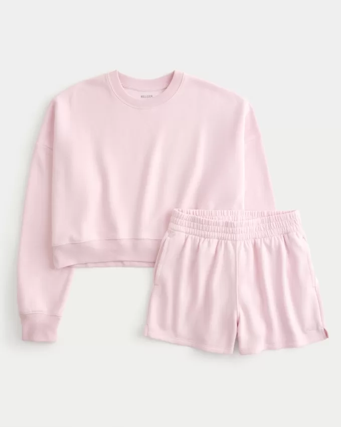 Easy Crew Sweatshirt & Fleece Shorts Bundle,Easy Crew Sweatshirt & Fleece Shorts Bundle Easy Crew Sweatshirt & Fleece Shorts Bundle,Easy Crew Sweatshirt & Fleece Shorts Bundle