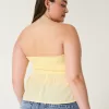 Easy Crochet-Style Strapless Babydoll Top,Easy Crochet-Style Strapless Babydoll Top Easy Crochet-Style Strapless Babydoll Top,Easy Crochet-Style Strapless Babydoll Top