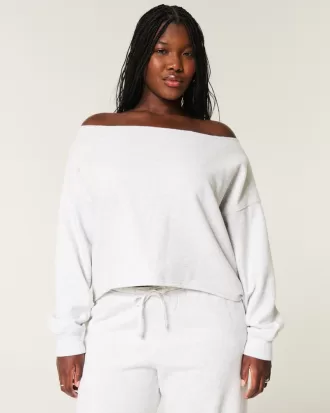 Easy Double Off-the-Shoulder Sweatshirt,Easy Double Off-the-Shoulder Sweatshirt Easy Double Off-the-Shoulder Sweatshirt,Easy Double Off-the-Shoulder Sweatshirt