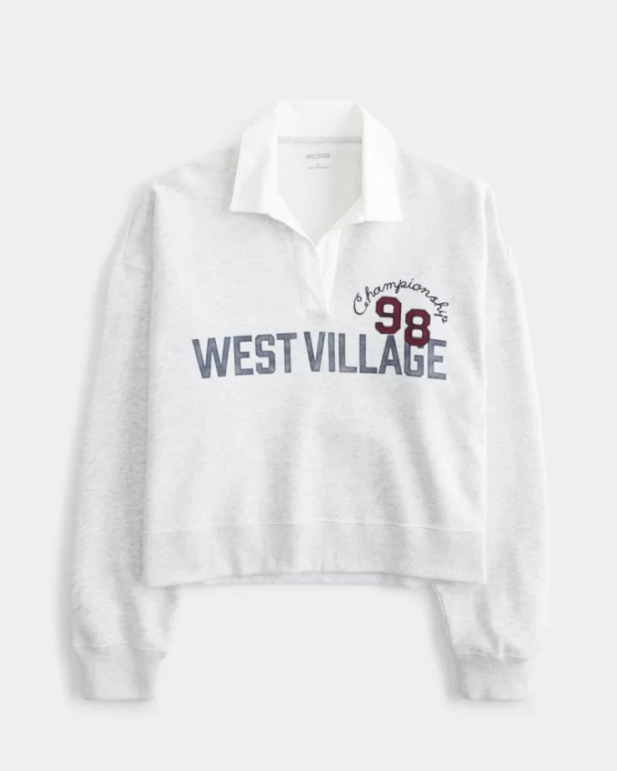 Easy Fleece West Village Graphic Rugby Polo,Easy Fleece West Village Graphic Rugby Polo Easy Fleece West Village Graphic Rugby Polo,Easy Fleece West Village Graphic Rugby Polo