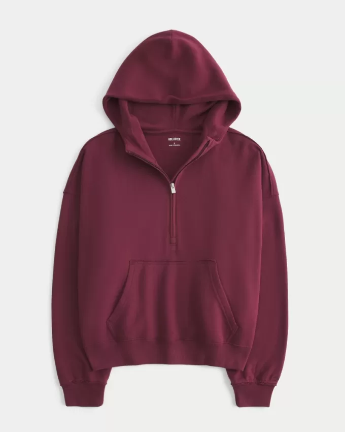 Easy Half-Zip Hoodie,Easy Half-Zip Hoodie Easy Half-Zip Hoodie,Easy Half-Zip Hoodie