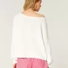 Easy Heart Graphic Off-the-Shoulder Sweater,Easy Heart Graphic Off-the-Shoulder Sweater Easy Heart Graphic Off-the-Shoulder Sweater,Easy Heart Graphic Off-the-Shoulder Sweater