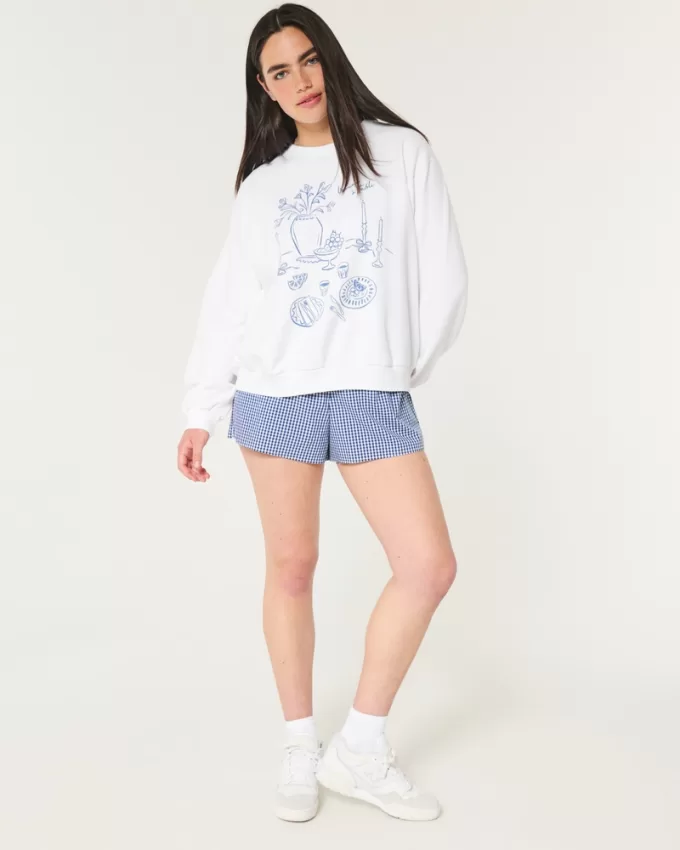 Easy L’Amour à Table Graphic Crew Sweatshirt,Easy L’Amour à Table Graphic Crew Sweatshirt Easy L’Amour à Table Graphic Crew Sweatshirt,Easy L’Amour à Table Graphic Crew Sweatshirt