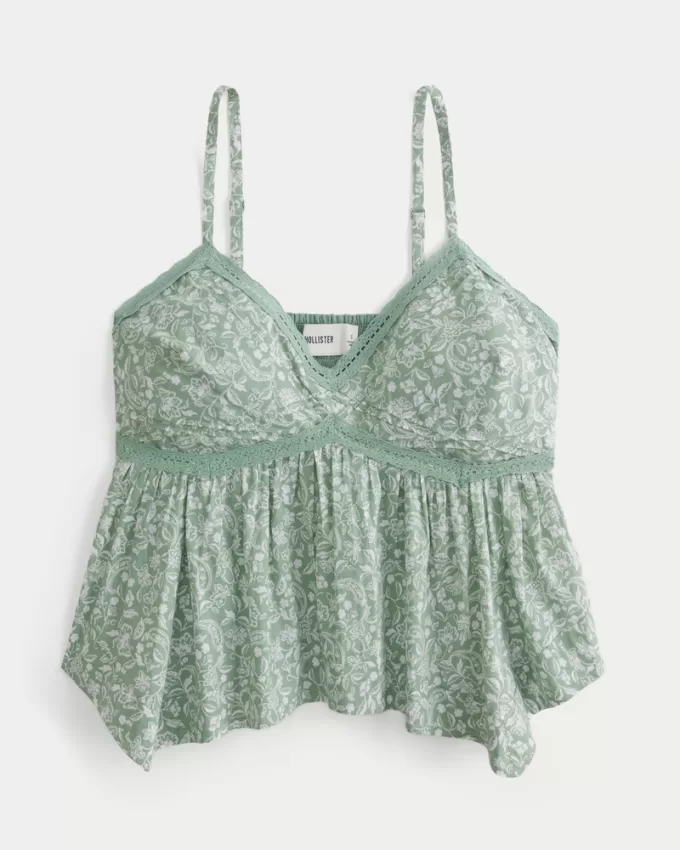 Easy Lace Trim Babydoll Top,Easy Lace Trim Babydoll Top Easy Lace Trim Babydoll Top,Easy Lace Trim Babydoll Top