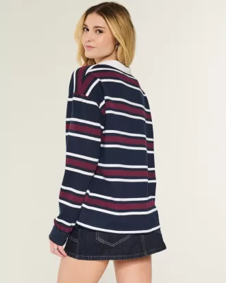 Easy Long-Sleeve Rugby Polo,Easy Long-Sleeve Rugby Polo Easy Long-Sleeve Rugby Polo,Easy Long-Sleeve Rugby Polo