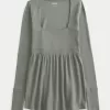 Easy Long-Sleeve Square-Neck Babydoll Top,Easy Long-Sleeve Square-Neck Babydoll Top Easy Long-Sleeve Square-Neck Babydoll Top,Easy Long-Sleeve Square-Neck Babydoll Top