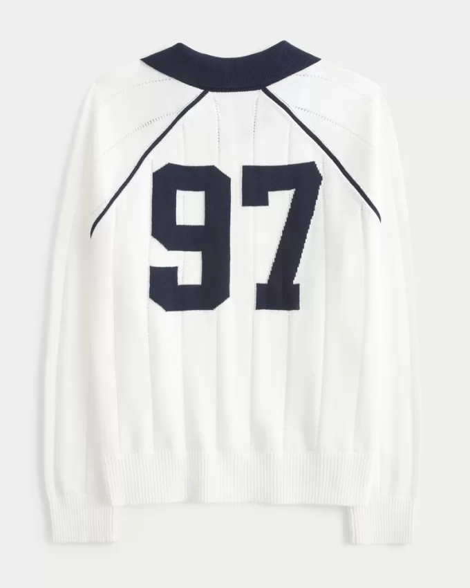 Easy Long-Sleeve Sweater Polo,Easy Long-Sleeve Sweater Polo Easy Long-Sleeve Sweater Polo,Easy Long-Sleeve Sweater Polo